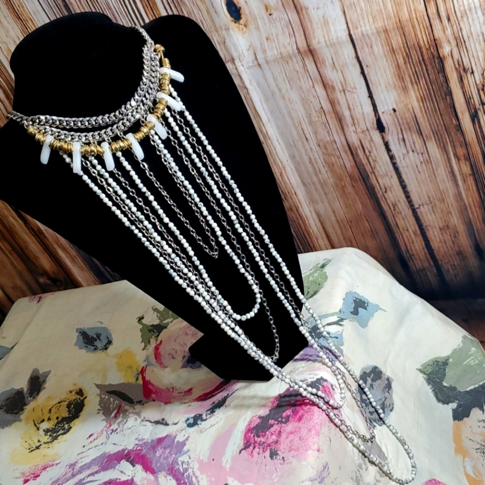 Multi-layered Neckalce
